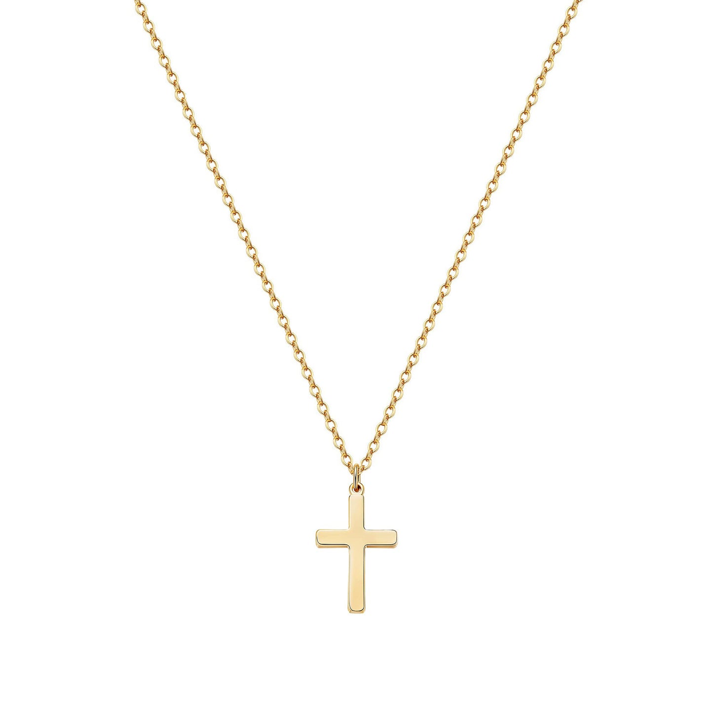 Faith Necklace - Minimal Gold Cross Pendant