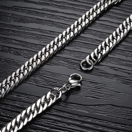 Cuban Chain - Thick Silver Chain for Bold Style