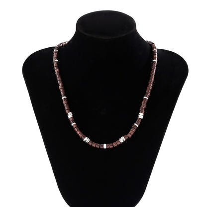 Wood Bead Necklace
