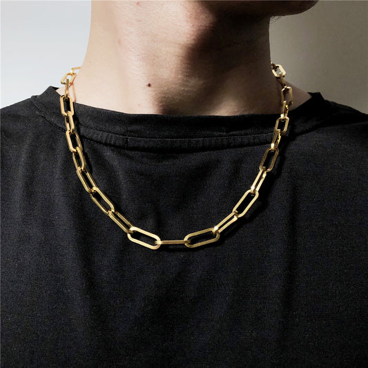 Big Rolo Chain - Chunky Gold Statement Necklace