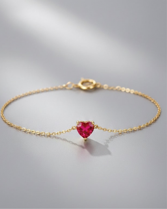 Red Heart Bracelet
