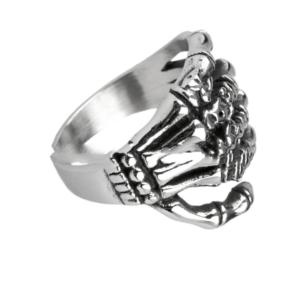 Palm Skull Ring