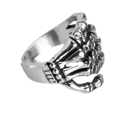 Palm Skull Ring