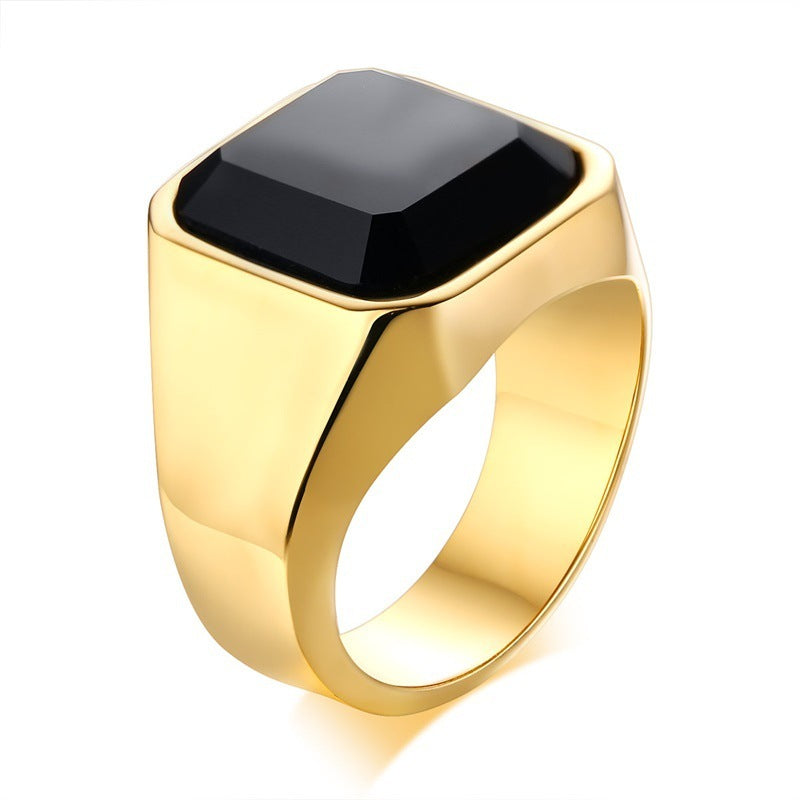 Geometric Square Ring