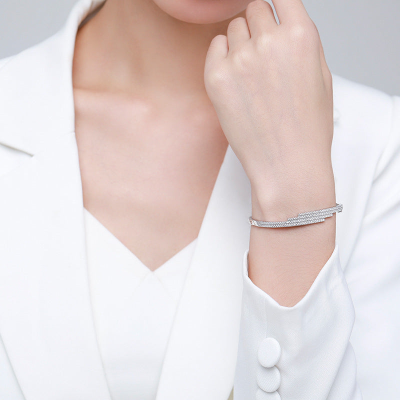 Zircon Lines Bracelet