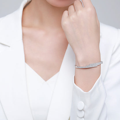 Zircon Lines Bracelet