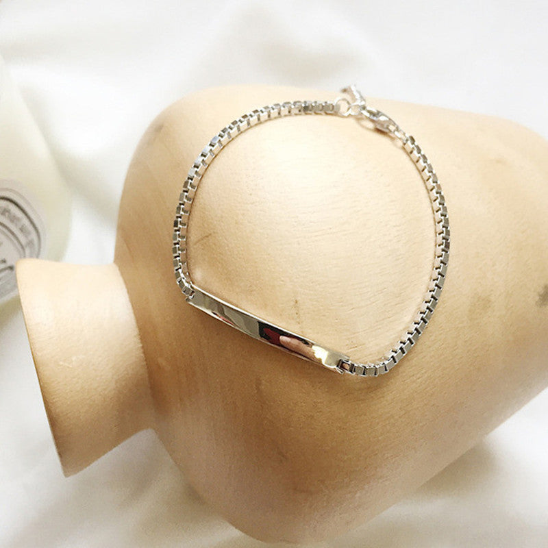 Single Plate Bracelet