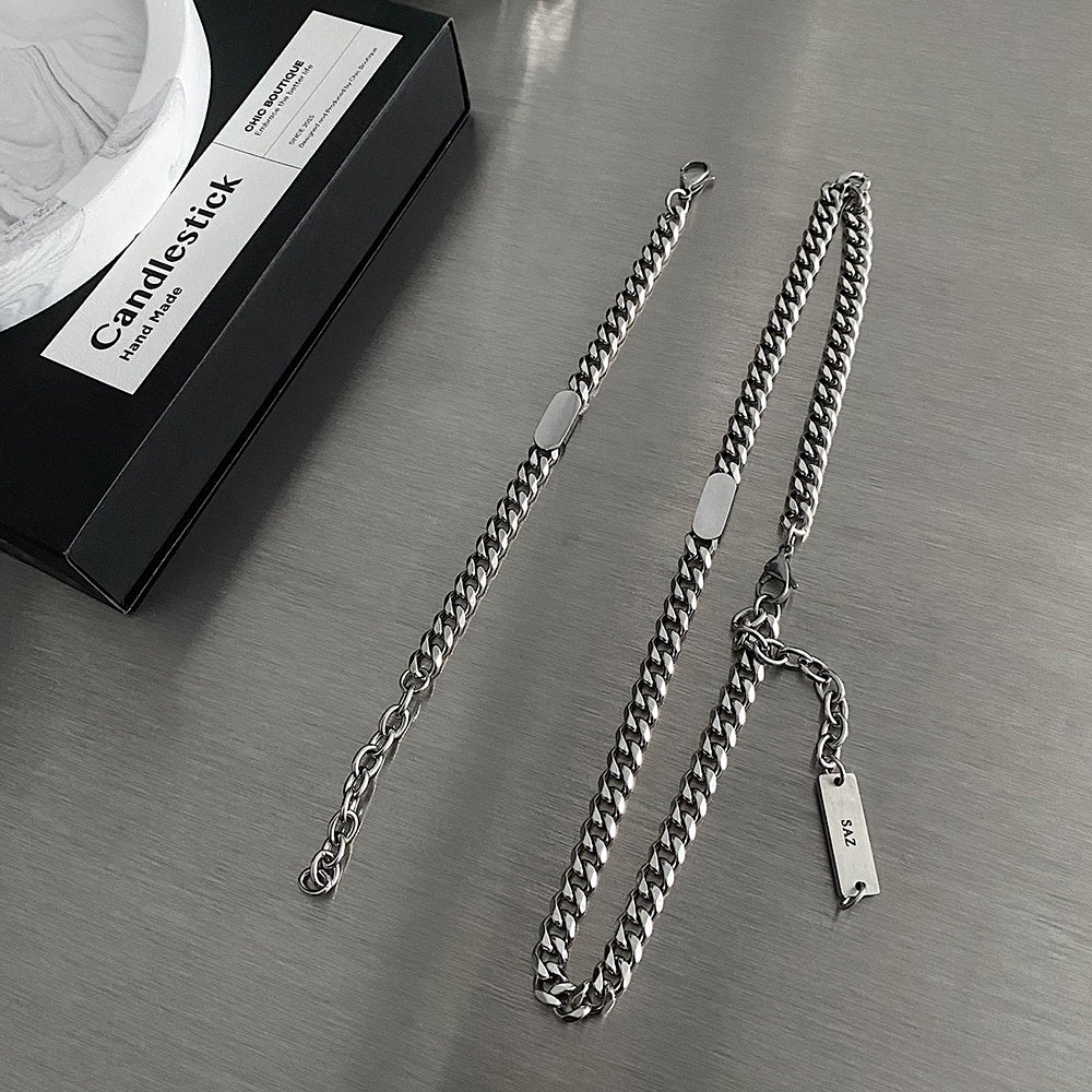 Mixed Cuban Chain