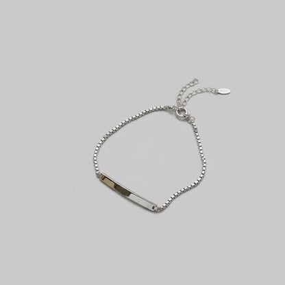 Single Plate Bracelet