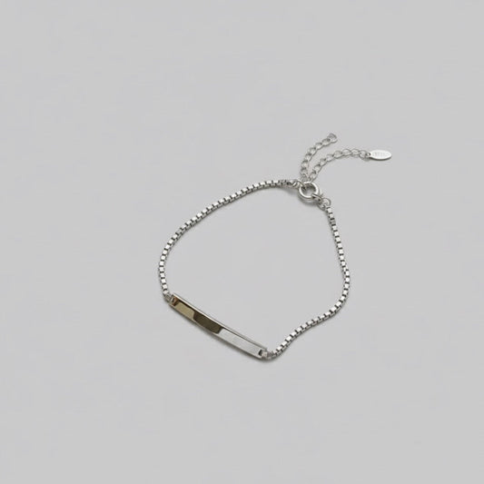 Single Plate Bracelet
