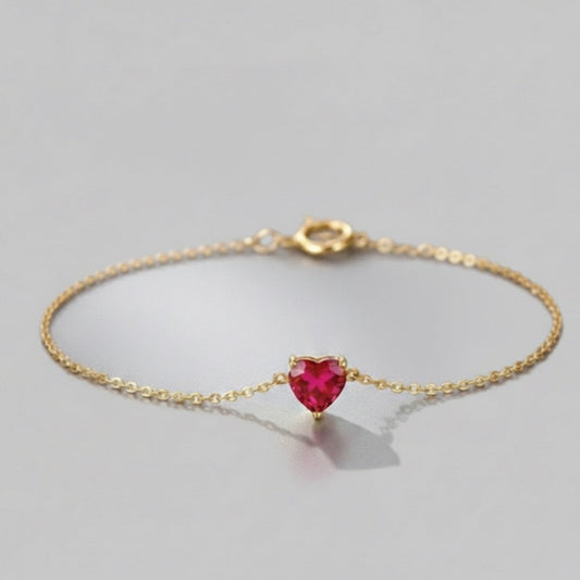 Red Heart Bracelet