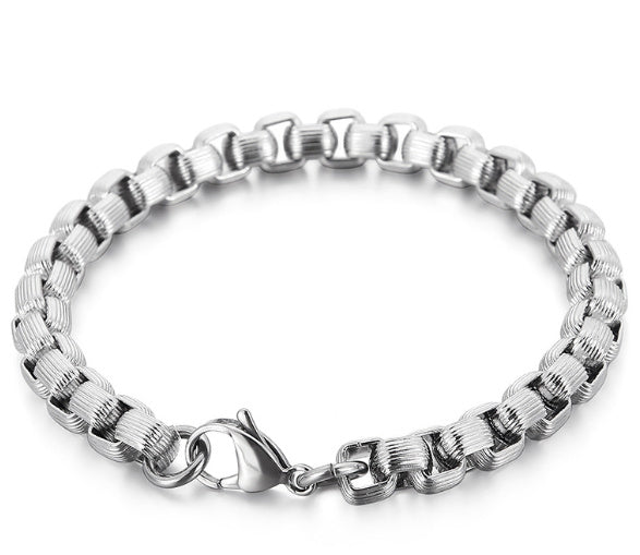 Texturized Box Bracelet
