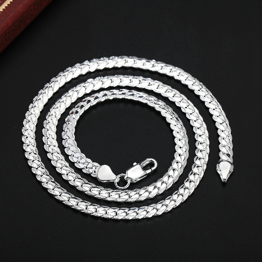 Thick Chain - Chunky Silver Necklace Design