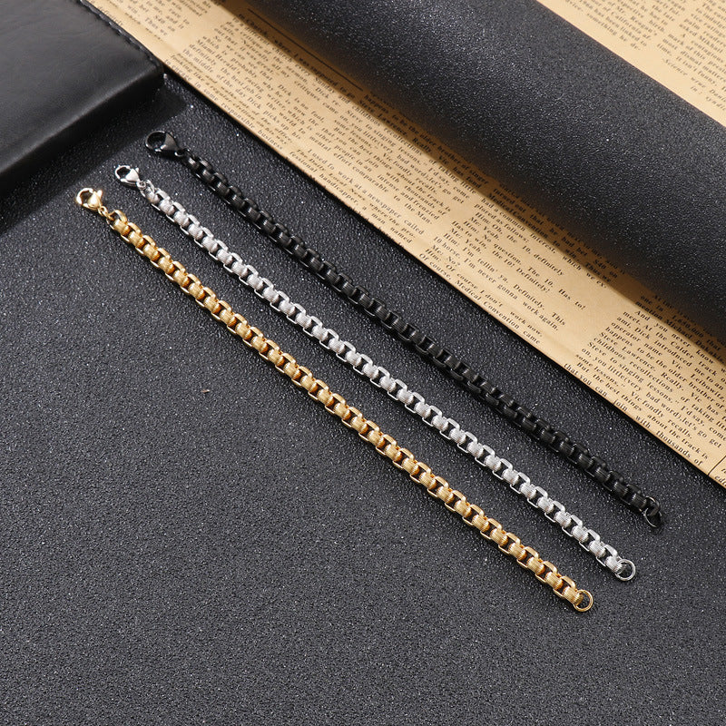 Texturized Box Bracelet