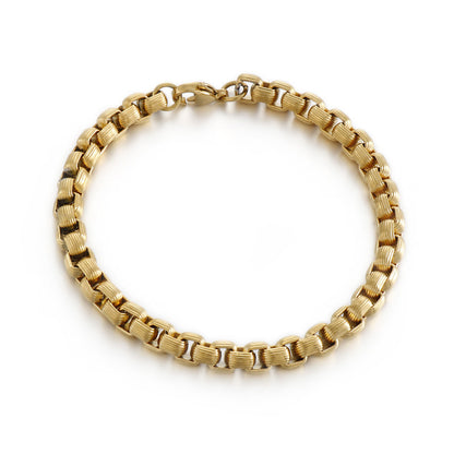 Texturized Box Bracelet
