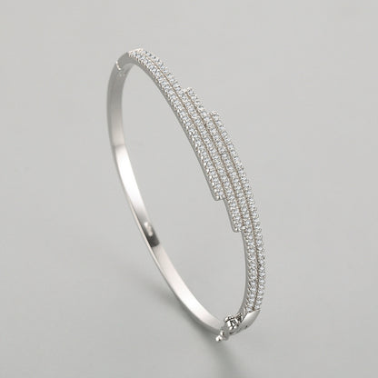 Zircon Lines Bracelet